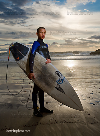 california-photographers California surfer showing healthy lifestyle